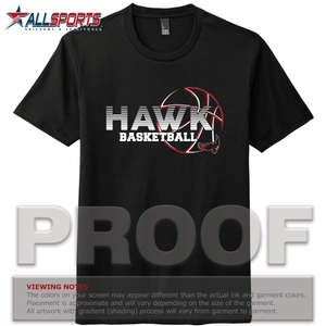 Hawk Basketball Gradient