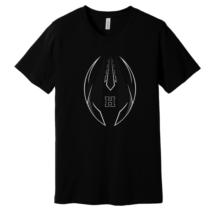 Heath Grayscale Football