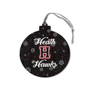 Heath Hawks Round Ornament