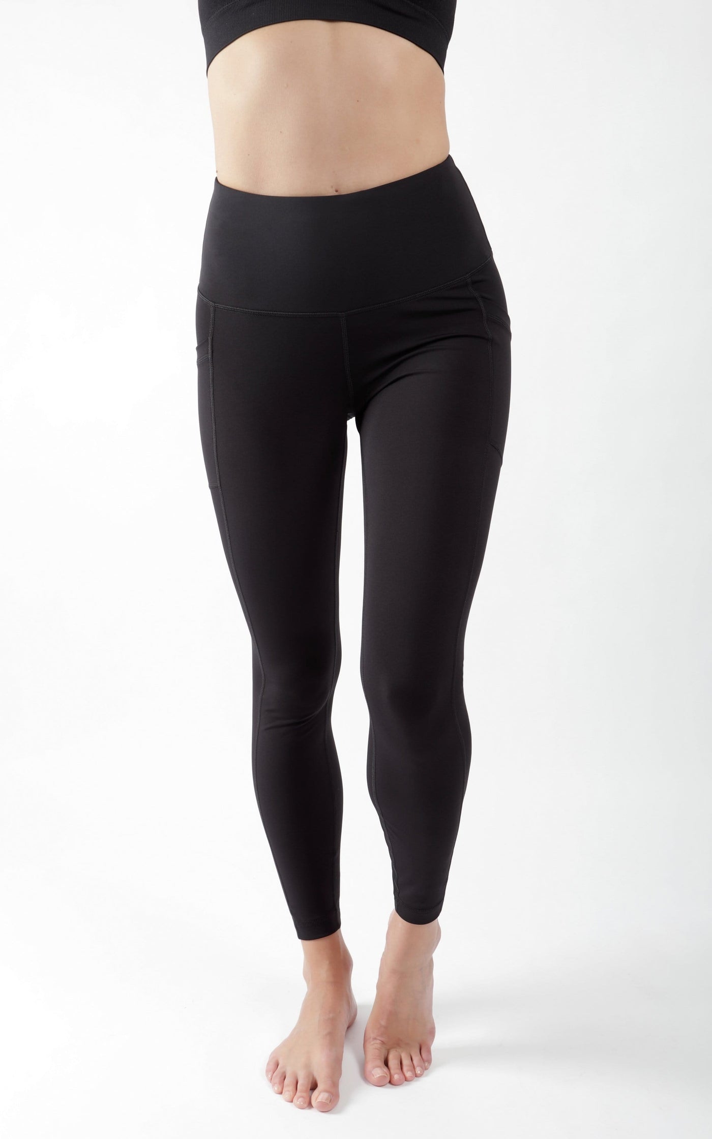 90 Degree By Reflex Power Flex Yoga Pants - High Waist Squat Proof Ankle  Leggings with Pockets