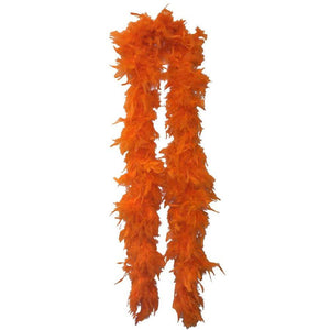 Feather Boa // Orange