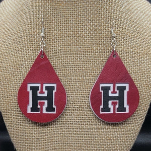 Heath Leather Earrings