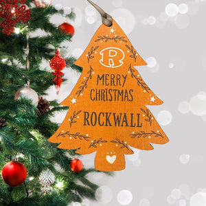 ROCKWALL CHRISTMAS TREE ORNAMENT