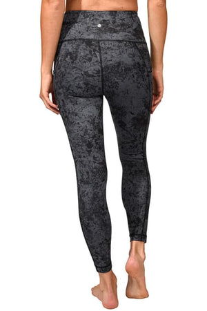 Lux Marble High Waisted Ankle Leggings