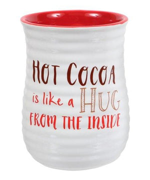 Cocoa Sayings Cozy Hand Mug