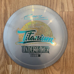 Titanium Undertaker Paul McBeth Signature Series TEAL 170