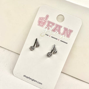 FanGlam Music Note Earrings