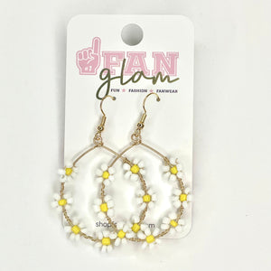 FanGlam "Crazy for Daisies" Earring Collection