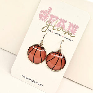 FanGlam Sports Ball Mini Dangle Earrings