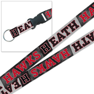 Heath Sublimated Lanyard With Buckle